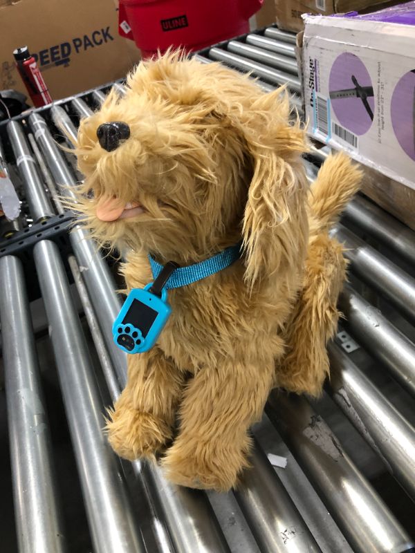 Photo 2 of Sky Rocket My Fuzzy Friend Moji Interactive Labradoodle - Plush Interactive Dog Toy for Boys and Girls, Loveable and Lifelike Companion Pet
