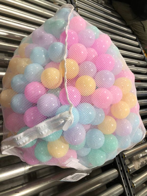 Photo 1 of Play Ball Pit Balls for Kids, Plastic Refill Balls, 