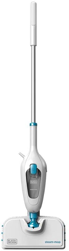 Photo 1 of BLACK+DECKER Steam Mop, White (HSM13E1)
