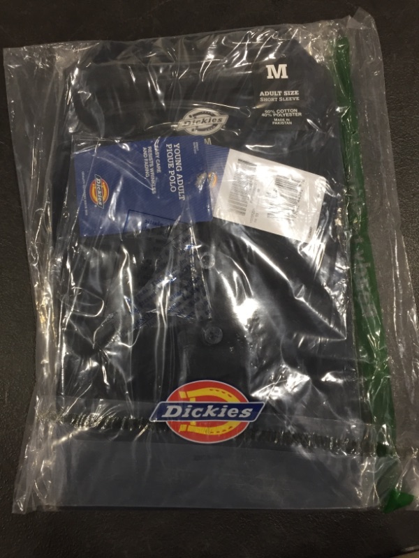 Photo 2 of Dickies KS5552 Adult Short-Sleeve Performance Polo Shirt in Dark Navy Blue Size Medium