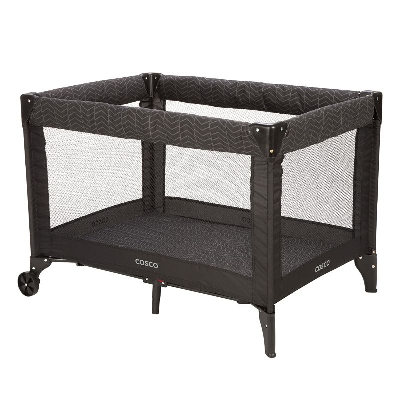 Photo 1 of Cosco Deluxe Funsport Play Yard, Black Arrows
