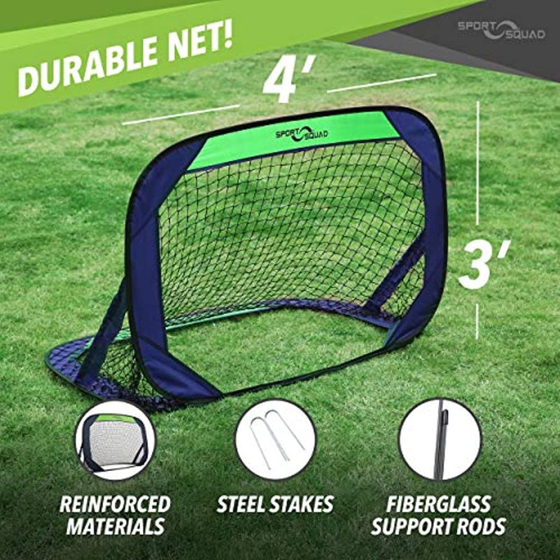 Photo 1 of SPORT SQUAD PORTABLE SOCCER GOAL NET (SET OF 2)
