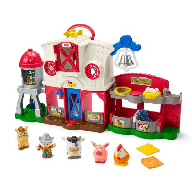 Photo 1 of Fisher-Price Little People Caring for Animals Farm Smart Stages Playset
