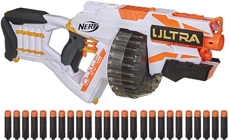 Photo 1 of NERF Ultra One Motorized Blaster -- 25 Ultra Darts -- Farthest Flying Darts Ever -- Compatible Only Ultra One Darts
