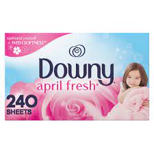 Photo 1 of Downy April Fresh, 240 Count Fabric Softener Dryer Sheets
