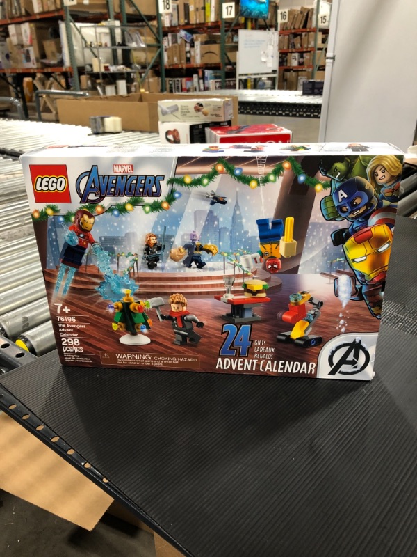Photo 1 of LEGO Marvel The Avengers Advent Calendar 76196 Building Kit, an Awesome Gift for Fans of Super Hero Building Toys; New 2021 (298 Pieces)
