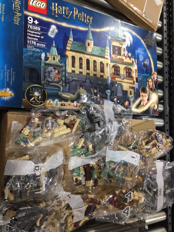 Photo 2 of LEGO Harry Potter Hogwarts Chamber of Secrets 76389 Building Kit with The Chamber of Secrets and The Great Hall; New 2021 (1,176 Pieces)