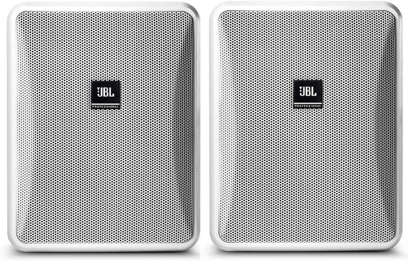 Photo 1 of JBL Professional Control 25-1-WH Compact Indoor/Outdoor Background/Foreground Speaker, White, Sold as Pair
