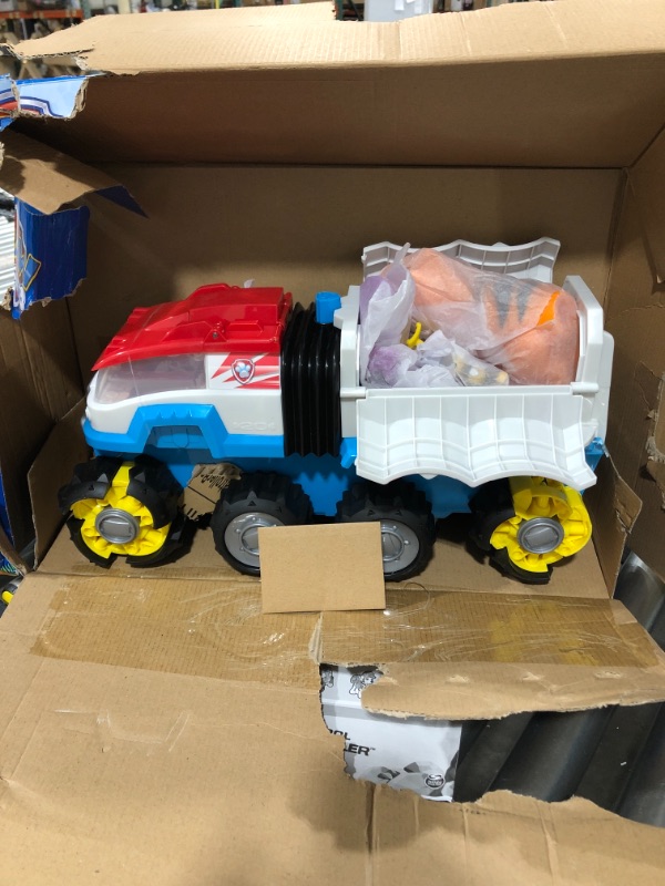 Photo 2 of Paw Patrol, Dino Patroller Motorized Vehicle with 3 Exclusive Bonus Action Figures and 2 Dinosaur Toys (Amazon Exclusive), Kids Toys for Ages 3 and up
