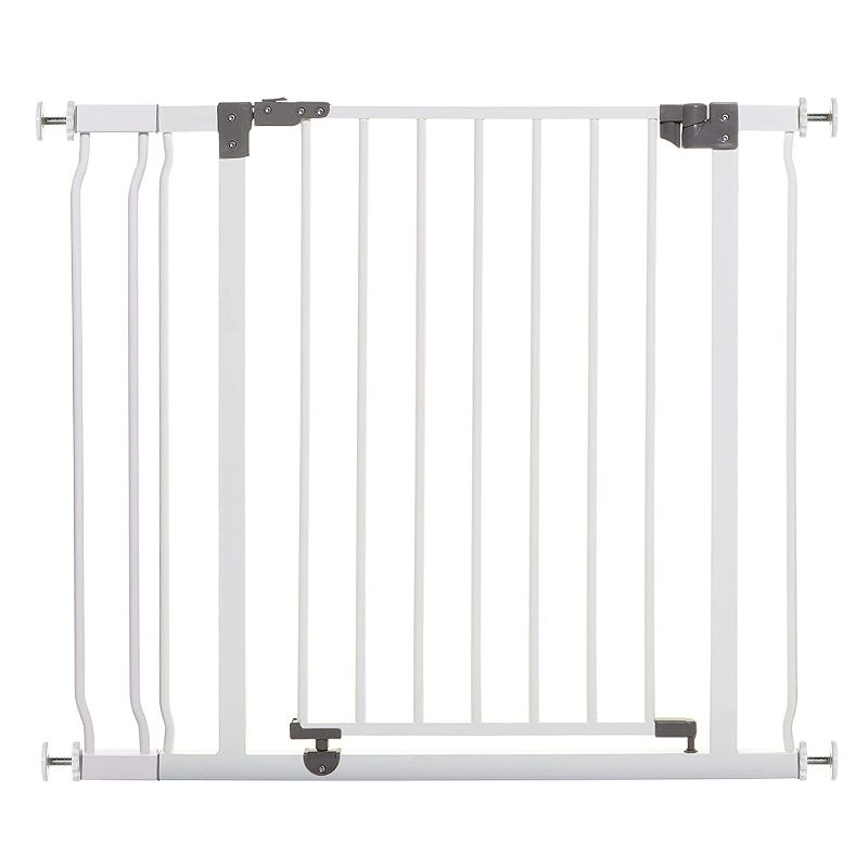 Photo 1 of Dreambaby Liberty Walk Thru Auto Close Baby Safety Gate with Stay Open Feature, Fits 29.5-36.5 inch Openings, Pressure Mounted Security Gates - Model L776
