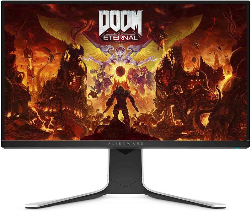 Photo 1 of Alienware 240Hz Gaming Monitor 27 Inch Monitor with FHD (Full HD 1920 x 1080) Display, IPS Technology, 1ms Response Time, Lunar Light - AW2720HF
