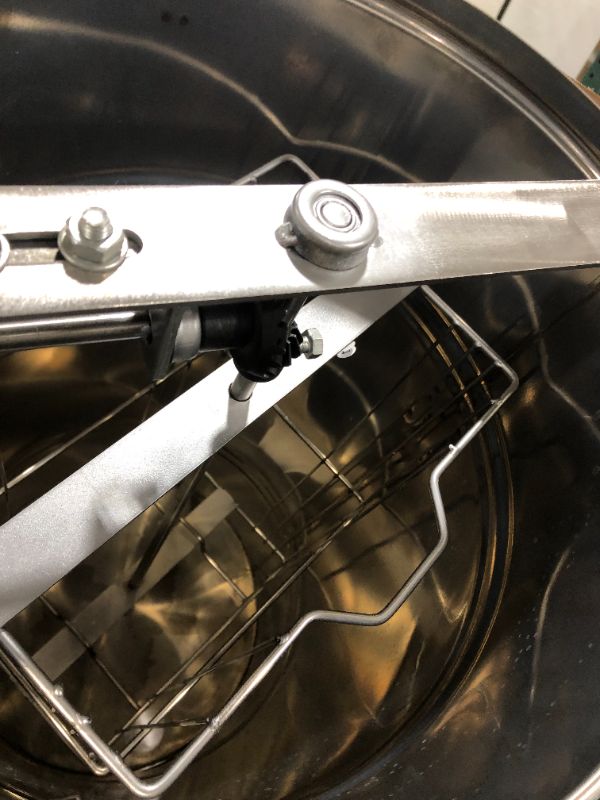 Photo 1 of 2 frame manual bee honey extractor beekeeping honey centrifuge stainless steel