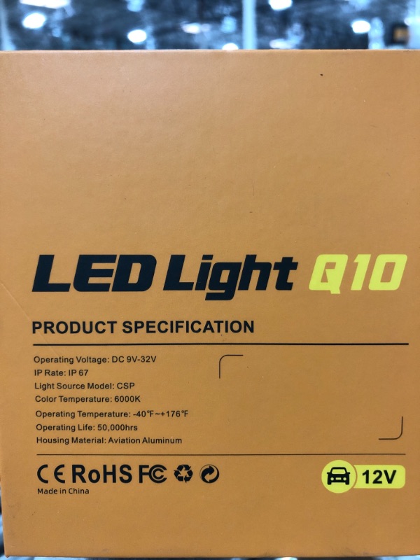 Photo 1 of  [H7 Super White Plus] Headlight High/Low Beam Bulb, 5000K White Light, Halogen Light Bulb,Headlight Replacement Bulbs(Pack of 2)