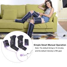 Photo 1 of Air Compression Leg Massager Adjustable Size Leg Circulation Wraps for Young&Elderly Foot Calf Legs Muscle Fatigue Pain Relief