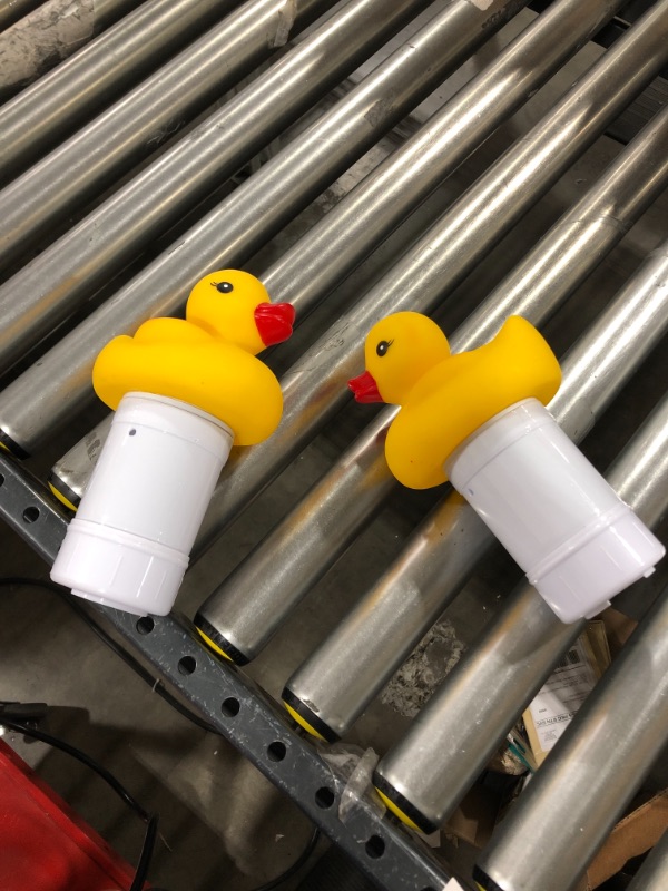 Photo 2 of 2 PACK Pool Chlo/Rine Floater Duck 9" Design for Indoor & Outdoor Swimming Pools Floating Chlo/Rine Dispenser