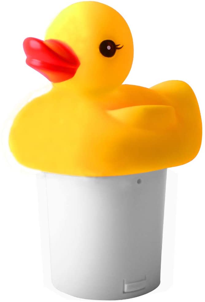 Photo 1 of 2 PACK Pool Chlo/Rine Floater Duck 9" Design for Indoor & Outdoor Swimming Pools Floating Chlo/Rine Dispenser