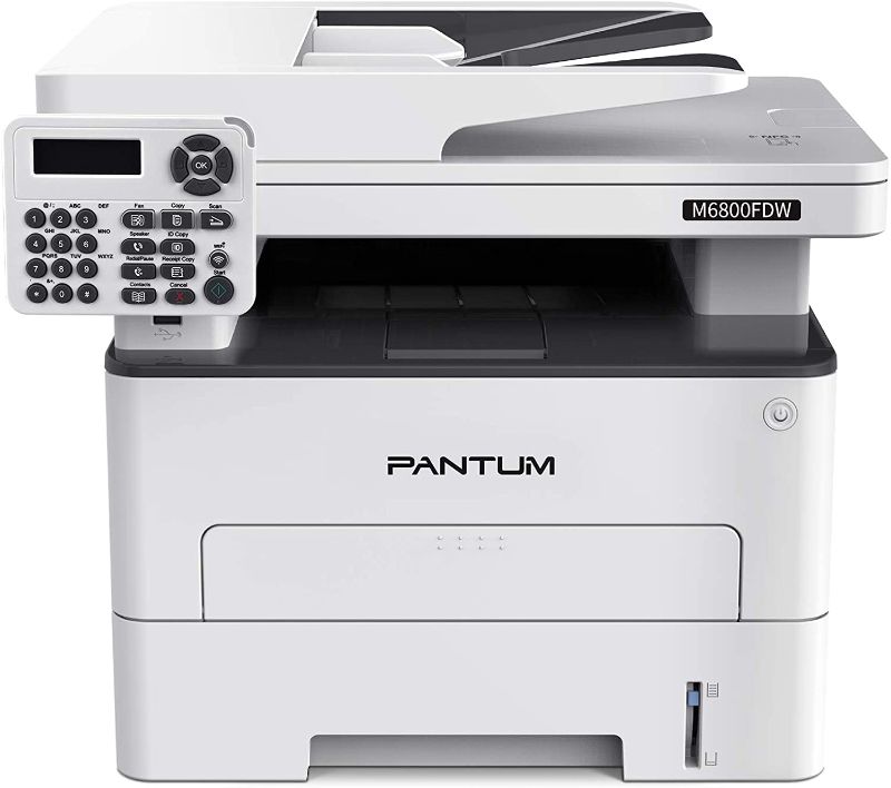 Photo 1 of Pantum Monochrome Wireless Multifunction All-in-One Laser Printer with Print Scan Copy Fax Automatic Duplex Printing-Laserjet M6800FDW
