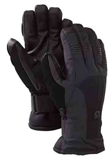 Photo 1 of BURTON Support Gloves True Black Small Mens
