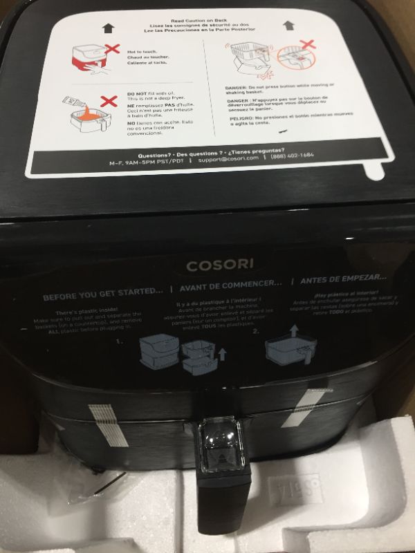 Photo 2 of Cosori Air Fryer,Max XL 5.8 Quart,1700-Watt Electric Hot Air Fryers Oven