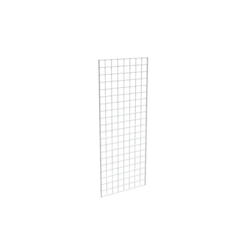 Photo 1 of Econoco Commerical Grid Panels, 2' Width x 5' Height, White (Pack of 3)