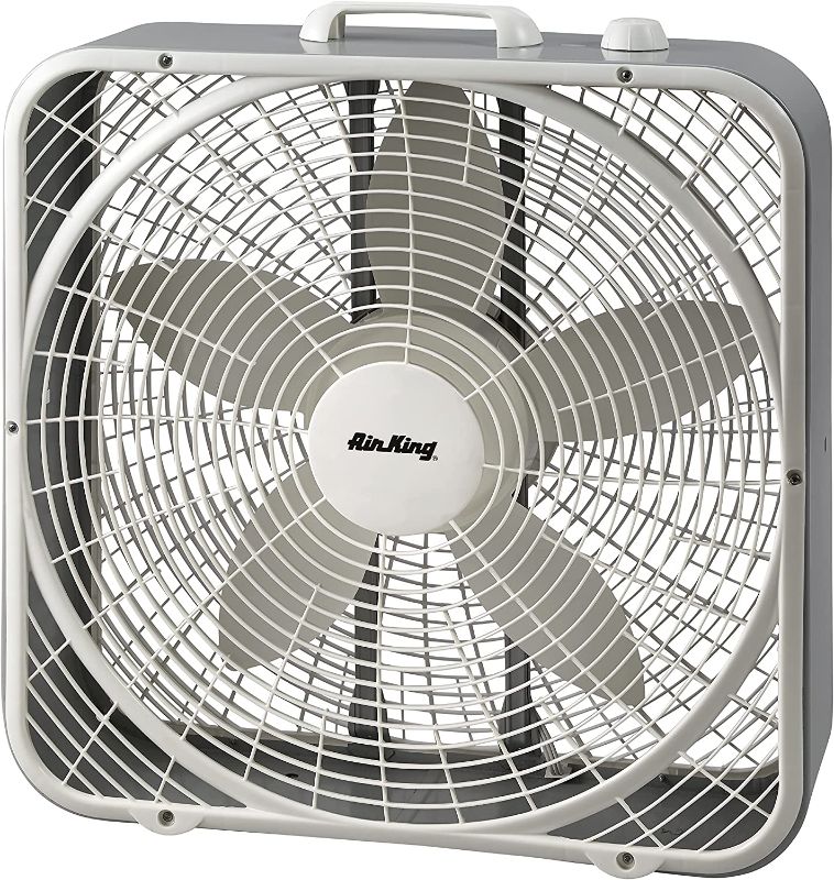 Photo 1 of Air King 20-Inch 3-Speed Box Fan , White