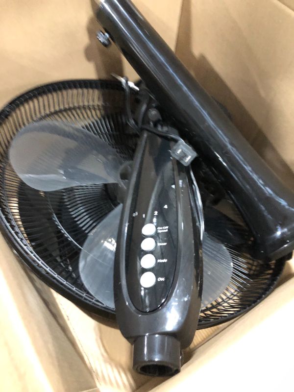Photo 2 of BLACK  Standing/Rotating Fan