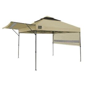 Photo 1 of  Quik Shade Summit 10.67-ft L Square Taupe Steel Pop-up Canopy

