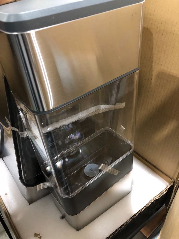 Photo 1 of GE Profile Opal | Countertop Nugget Ice Maker with Side Tank | Portable Ice Machine with Bluetooth Connectivity | Smart Home Kitchen Essentials | Stainless Steel Finish | Up to 24 lbs. of Ice Per Day

