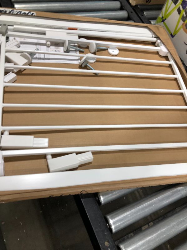 Photo 1 of Safety 1st Auto Close Walk-Thru Gate, White