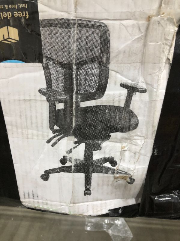 Photo 1 of Black Office Mesh Chair