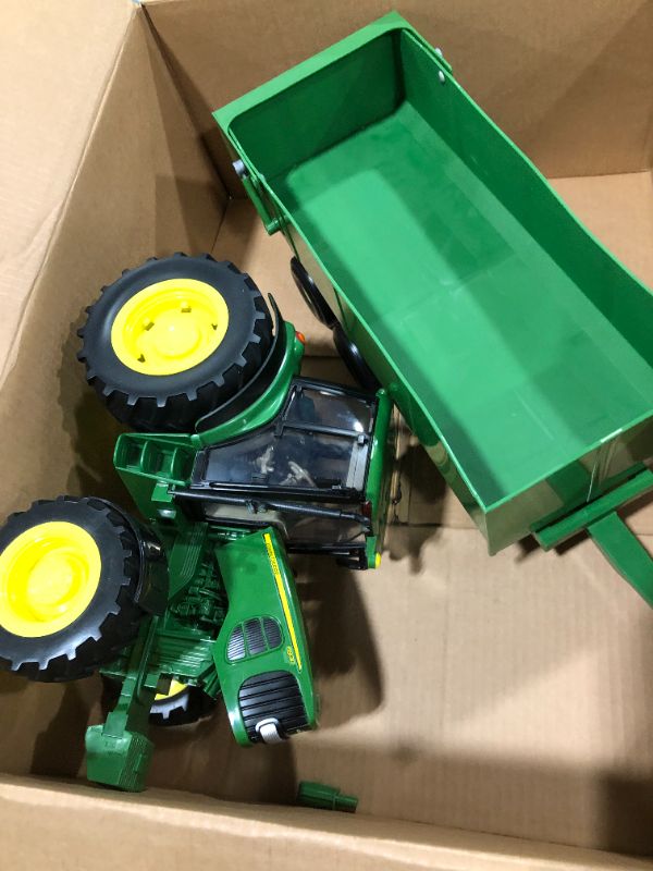 Photo 2 of JOHN DEERE TRACTOR TRAILER TOY