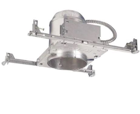 Photo 1 of 6 in. New Construction IC Rated Aluminum Recessed Lighting Housing for Ceiling
