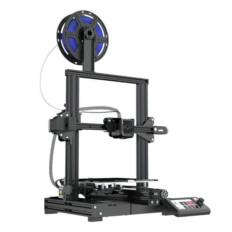 Photo 1 of Voxelab Aquila 3D Printer with Full Alloy Frame, Removable Build Surface Plate, Fully Open Source and Resume Printing Function Build Volume 8.66x8.66x9.84in
