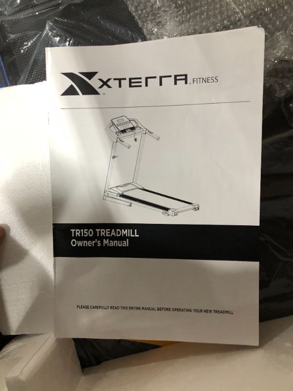 Photo 2 of Xterra Fitness tr150 Folding Treadmill Black