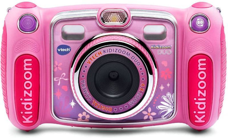 Photo 1 of VTech Kidizoom Duo Selfie Camera, Amazon Exclusive, Pink
