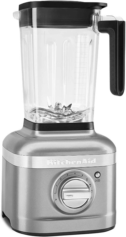 Photo 1 of KitchenAid KSB4027CU K400 Countertop Blender, 56 OZ, Contour Silver
