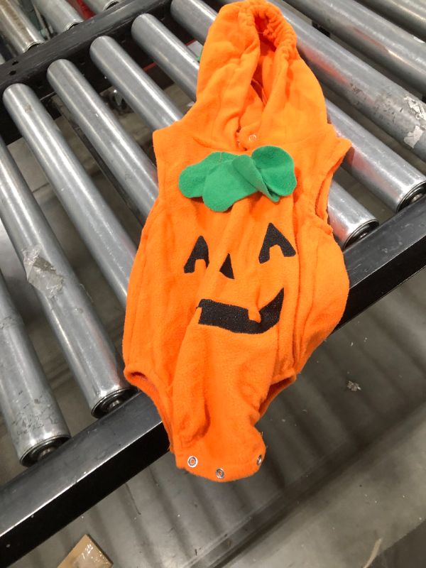 Photo 1 of Infant Halloween Pumpkin Onesie