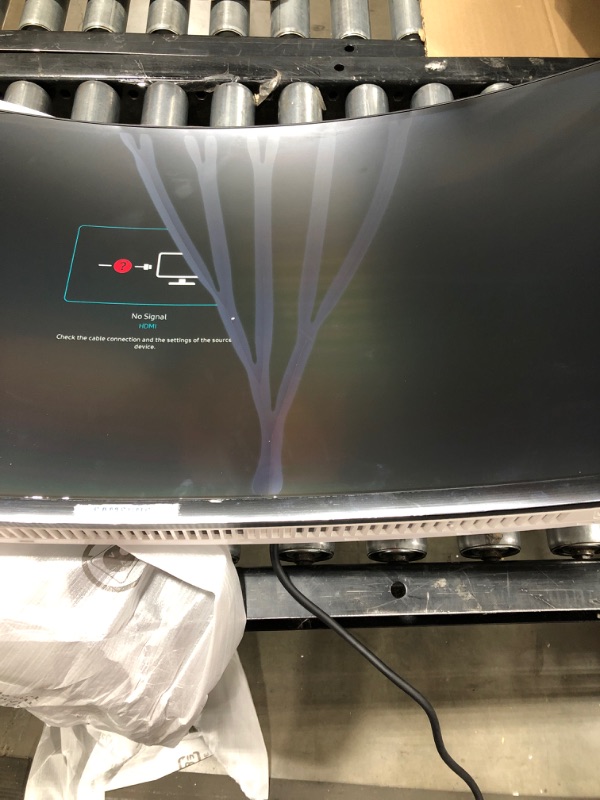 Photo 1 of SAMSUNG 49-inch Odyssey G9 Gaming Monitor | QHD, 240hz, 1000R Curved, QLED, NVIDIA G-SYNC & FreeSync | LC49G95TSSNXZA Model
