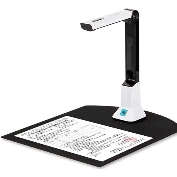 Photo 1 of Document Camera, Portable High-Definition Scanner, with Real-time Projection Video Recording Function, A4 Format, OCR Multi-Language Recognition, for Office Classrooms,Soft Bottom
