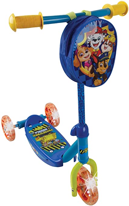 Photo 1 of PlayWheels Paw Patrol 3-Wheel Scooter w/Light Up Wheels, Chase
