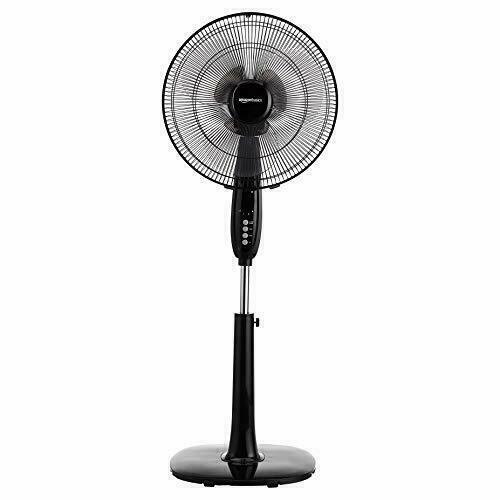 Photo 1 of  FS40-10BR 16in. Oscillating Dual Blade Standing Pedestal Fan with Remote
