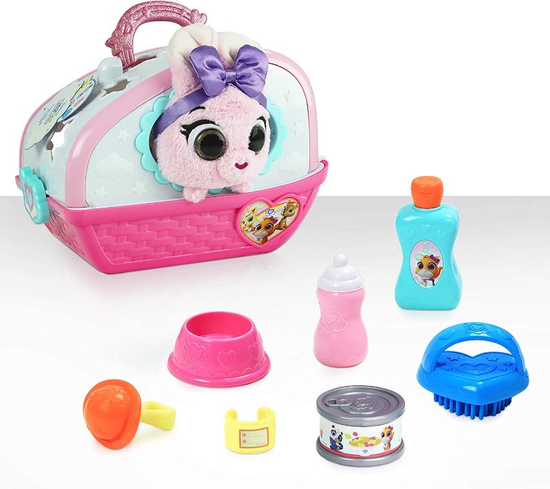 Photo 1 of Disney Jr T.O.T.S. Care for Me Pet Carrier Bella the Bunny (9 pieces), by Just Play
