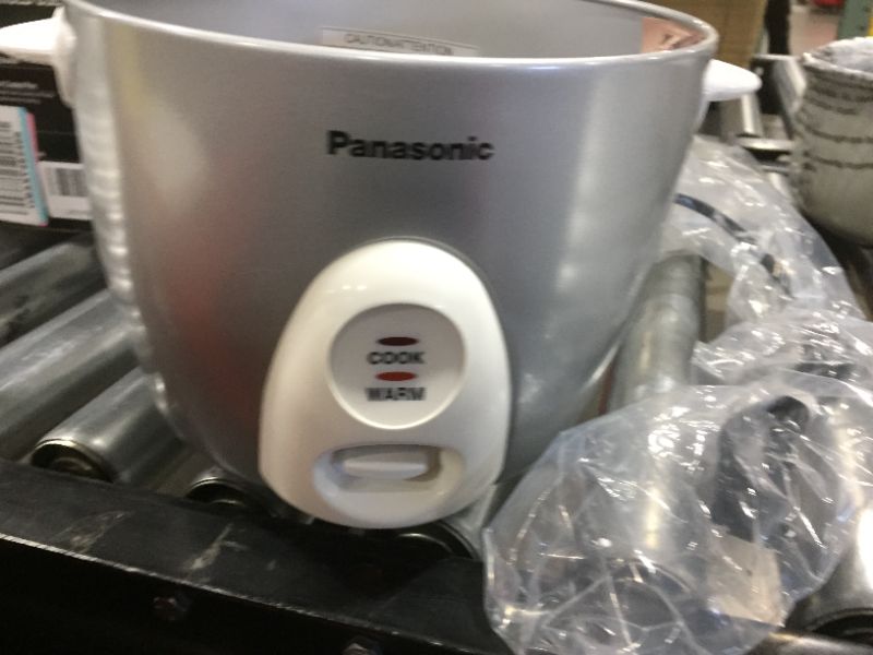 Photo 3 of Panasonic Rice Slow Cooker Stainless Steel Pot, 5.5 Cup (Uncooked), Top Quality
