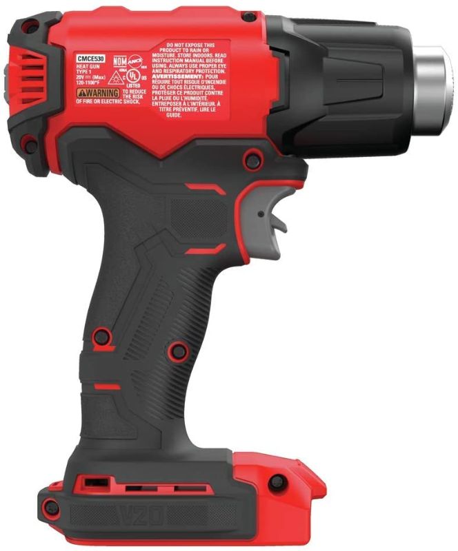 Photo 1 of CRAFTSMAN 20V MAX Heat Gun, Tool Only (CMCE530B)
