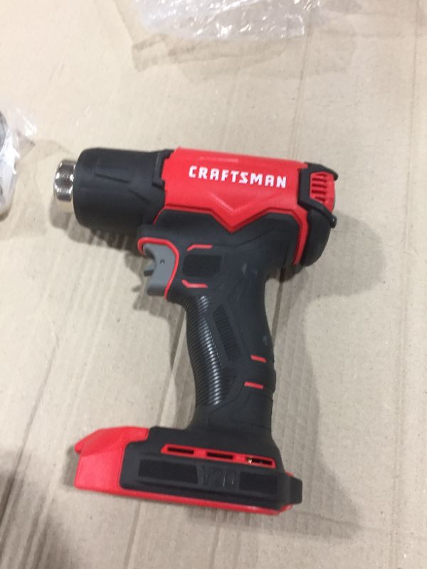 Photo 2 of CRAFTSMAN 20V MAX Heat Gun, Tool Only (CMCE530B)
