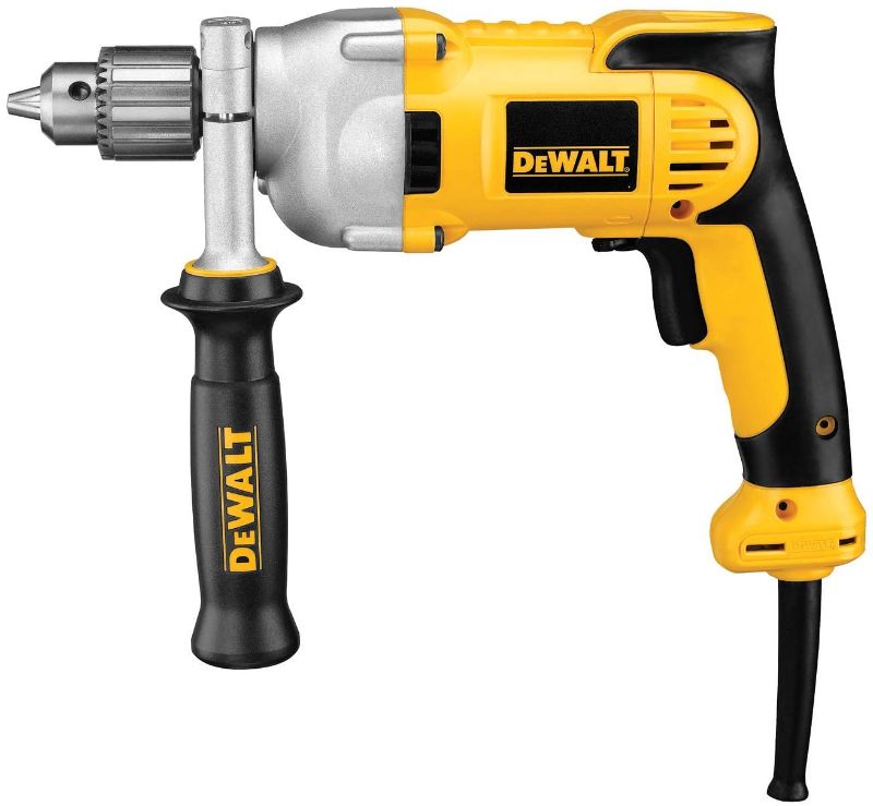 Photo 1 of DEWALT Electric Drill, Pistol-Grip, 1/2-Inch, 10-Amp (DWD210G)
