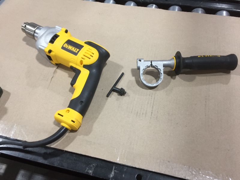 Photo 1 of DEWALT Electric Drill, Pistol-Grip, 1/2-Inch, 10-Amp (DWD210G)
