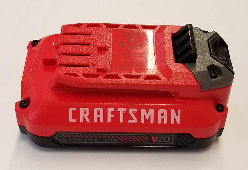 Photo 1 of Craftsman CMCB201 Genuine OEM V20 Lithium Ion Battery w/Onboard Fuel Gauge
