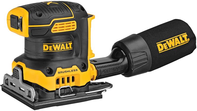 Photo 1 of DEWALT 20V MAX* XR Palm Sander, Sheet, Variable Speed, 1/4-Inch, Tool Only (DCW200B)
