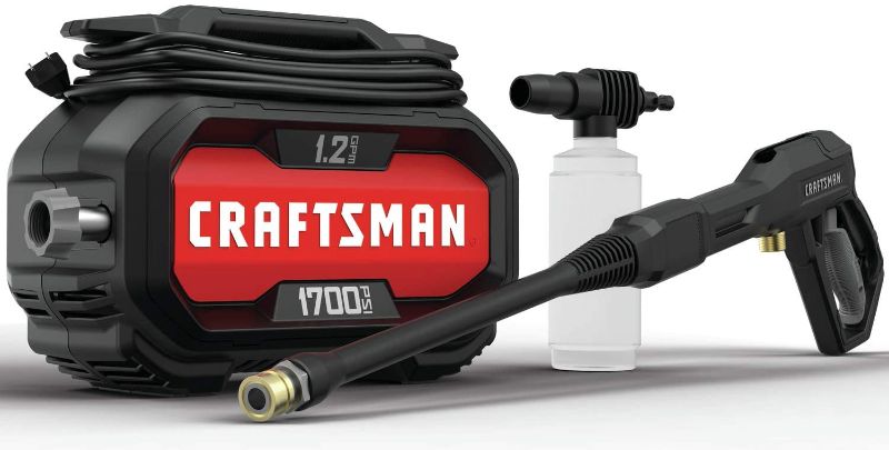 Photo 1 of CRAFTSMAN Pressure Washer, 1700 PSI, Compact (CMEPW1700)
